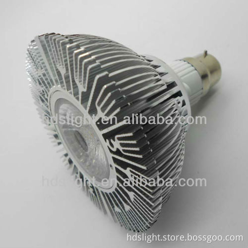 Cool White par38 b22 spotlight solar 24V 10W led cob bulb lamp